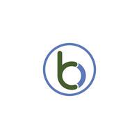 Initiale Brief bc Logo oder cb Logo Vektor Design Vorlage