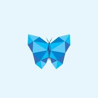 Schmetterlings-Logo-Vektor-Design-Vorlage vektor