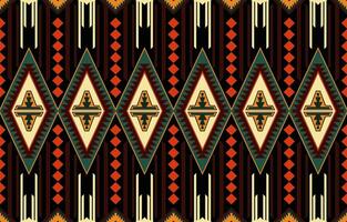 aztek, navajo geometrisk sömlös mönster. inföding amerikan sydväst skriva ut. etnisk design tapet, tyg, omslag, textil, matta, filt. vektor
