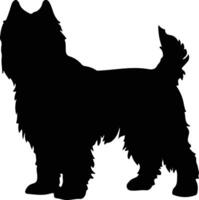 Bouvier des Flandern schwarz Silhouette vektor