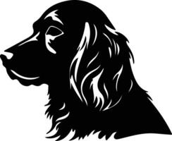 Boykin Spaniel Silhouette Porträt vektor