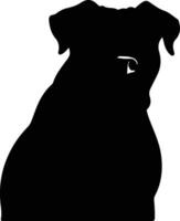 presa canario schwarz Silhouette vektor