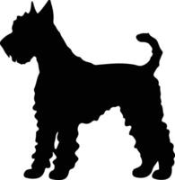 pumi schwarz Silhouette vektor