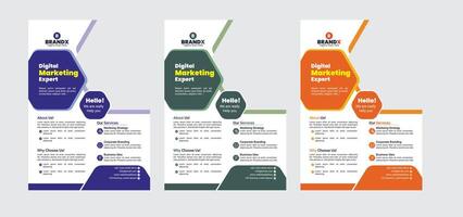 Corporate Flyer Design vektor