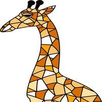 Giraffe Haut nahtlos Vektor Muster, Tier drucken Hand gezeichnet nahtlos Vektor Muster.