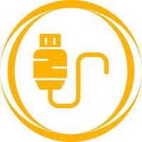 Vektorsymbol für USB-Kabel vektor