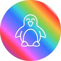 Pinguin-Vektor-Symbol vektor