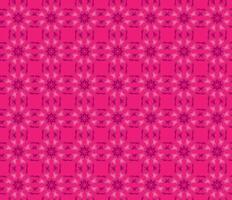 Vektor monochromatisch nahtlos Textur mit ein schön abstrakt Muster auf ein Rosa Hintergrund