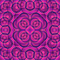 abstrakt bakgrund i de form av en geometrisk mönster av blå och rosa cirklar vektor