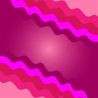abstrakt Hintergrund im das bilden von ein Vektor geometrisch Muster von wellig Linien im Rosa Farbe