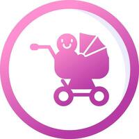 Baby Wagen Vektor Symbol