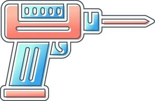 Bohrmaschinen-Vektorsymbol vektor