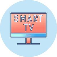 smart tv vektor ikon