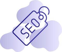 SEO-Tag-Vektorsymbol vektor