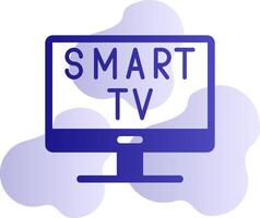 smart tv vektor ikon