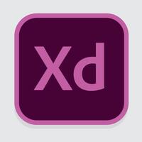 adobe xd vektor logotyper, adobe ikoner, abstrakt vektor konst