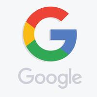 Google Logo Symbol. einstellen das Google Symbol. suchen Symbole Vektor