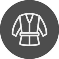 Kimono kreatives Icon-Design vektor