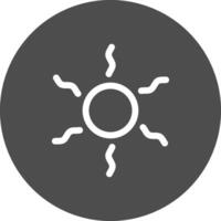 Sonne kreatives Icon-Design vektor