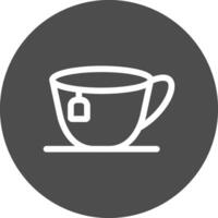 Teetasse kreatives Icon-Design vektor