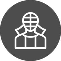 Kendo kreatives Icon-Design vektor