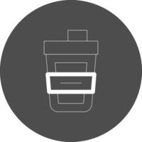 Kaffeetasse kreatives Icon-Design vektor