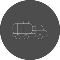 Tankwagen kreatives Icon-Design vektor