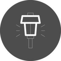 Streetlight kreatives Icon-Design vektor