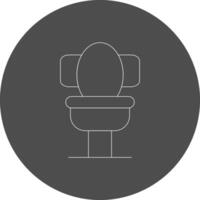 Toilette kreatives Icon-Design vektor