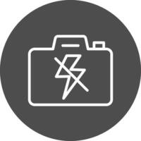 kein kreatives Flash-Icon-Design vektor