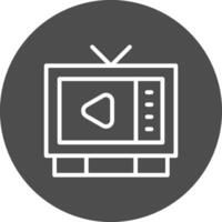 Aufpassen Fernseher kreativ Symbol Design vektor