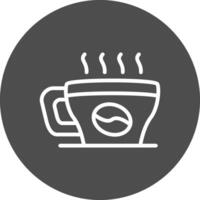 Kaffee kreatives Icon-Design vektor