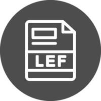 lef kreativ Symbol Design vektor