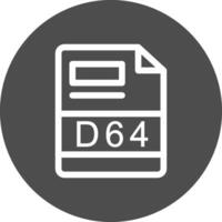 d64 kreativ Symbol Design vektor