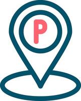 Parken kreatives Icon-Design vektor