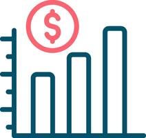 Statistiken kreatives Icon-Design vektor