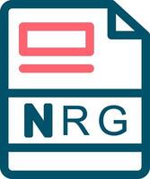 nrg kreativ ikon design vektor