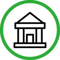 Bank kreatives Icon-Design vektor