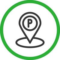 Parken kreatives Icon-Design vektor