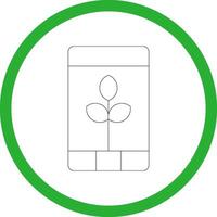 Landwirtschaft App kreativ Symbol Design vektor