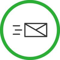 Direkte Mail kreativ Symbol Design vektor