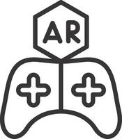 ar Regler kreativ Symbol Design vektor