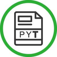 pyt kreativ Symbol Design vektor