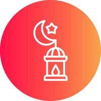 Ramadan kreatives Icon-Design vektor