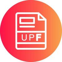 upf kreativ Symbol Design vektor