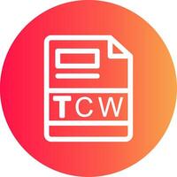 tcw kreativ Symbol Design vektor