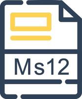 ms12 kreativ Symbol Design vektor