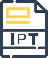 ipt kreativ Symbol Design vektor