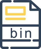 bin kreatives Icon-Design vektor