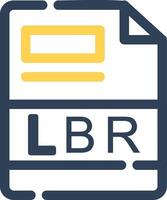 lbr kreativ Symbol Design vektor